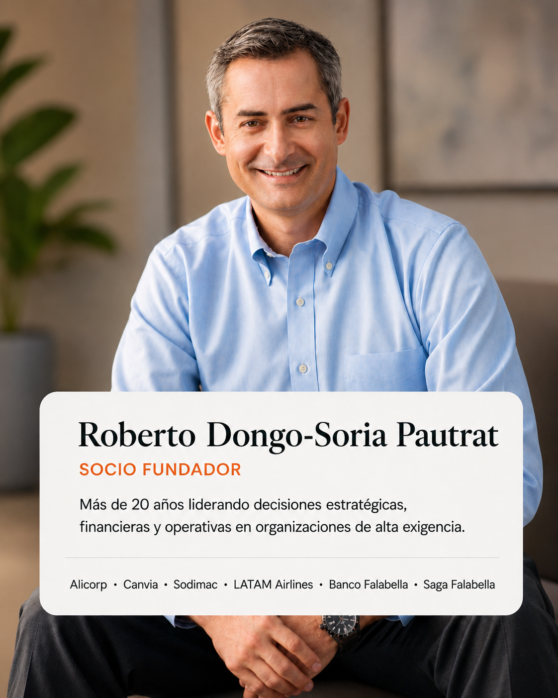 Roberto Dongo-Soria Pautrat — Socio Fundador Nuxum.Partners